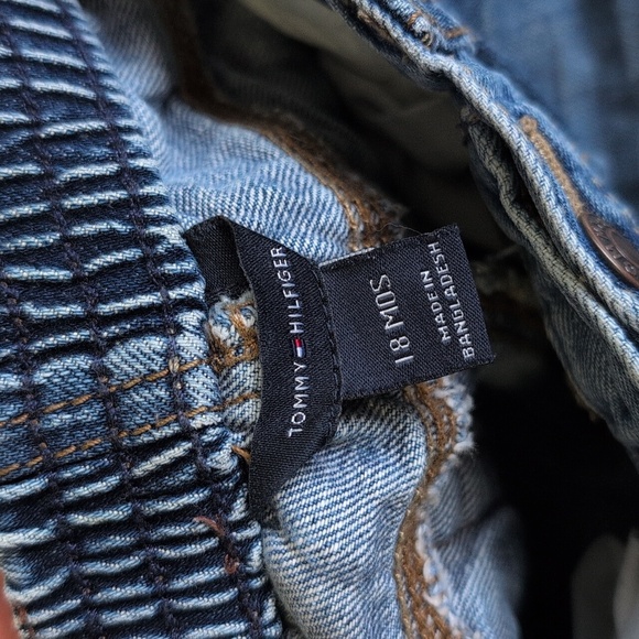 tommy hilfiger carpenter denim jeans 18 months baby toddler boy - Picture 5 of 12
